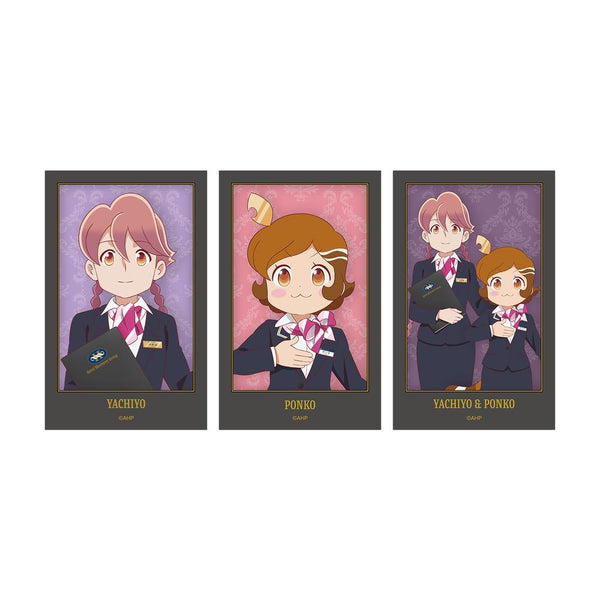 『アポカリプスホテル』描き下ろし ホテルモントレ制服ver. インスタントカメラ風イラストカード3枚セット